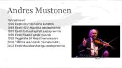 Andres Mustonen ja Hortus Musicus #6
