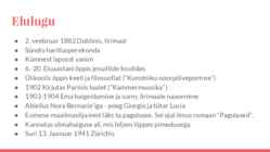Presentatsioon - James Joyce #2