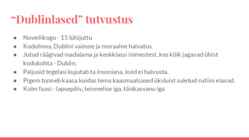 Presentatsioon - James Joyce #7