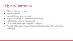 Presentatsioon - James Joyce #8