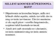 KROONILISE HAIGUSEGA PATSIENT-HÜPERTOONIATÕBI #8
