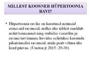 KROONILISE HAIGUSEGA PATSIENT-HÜPERTOONIATÕBI #9