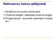 Maailma rahvaarvu muutus #7