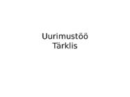 Tärklis