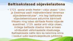 Balti aadlikud Vene riigi teenistuses #8