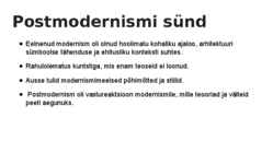Postmodernism #3