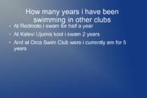 Swimming #3
