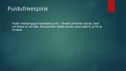 Esitlus tööpinkidest #8