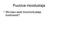 Puutüve mahu määramine #7
