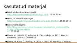 Friedrich Reinhold Kreutzwald-esitlus #9