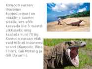 Komodo varaan #2