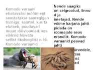 Komodo varaan #4