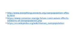 Human overpopulation #10