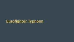 Eurofighter typhoon #11