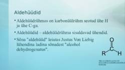 Alkoholid-aldehüüdid ja ketoonid #6