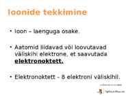 Ioonide tekkimine ja iooniline side #4