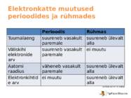 Keemiliste elementide perioodilisussüsteem #13