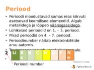 Keemiliste elementide perioodilisussüsteem #10