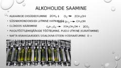Alkoholid-aldehüüdid ja ketoonid #3