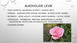 Alkoholid-aldehüüdid ja ketoonid #4
