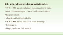 EESTI TEATRI SÜND #18