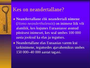Neandertallased powerpoint #2