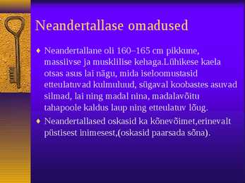 Neandertallased powerpoint #3
