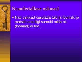 Neandertallased powerpoint #5