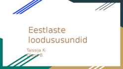 Eestlaste loodususundid