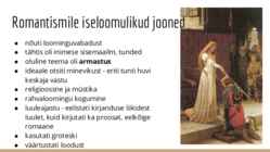 Romantism kirjanduses #3