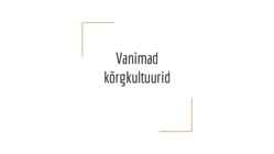 Kunstiajalugu #6