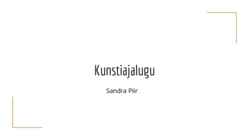 Kunstiajalugu