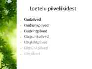 Halvad näited esitlusest #4