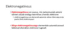 Elu keemia #28