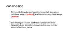 Elu keemia #42