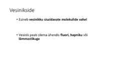Elu keemia #47