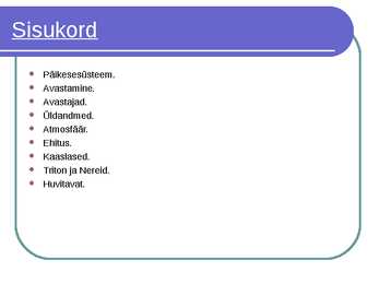 Neptuun powerpoint 9 klass #2