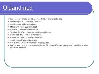 Neptuun powerpoint 9 klass #6