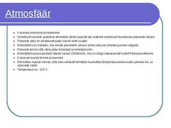 Neptuun powerpoint 9 klass #7