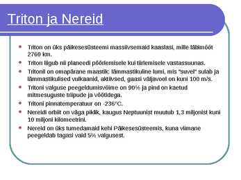 Neptuun powerpoint 9 klass #10