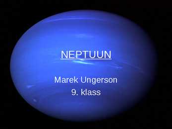 Neptuun powerpoint 9 klass