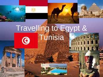 Travelling to egypt & tunisia