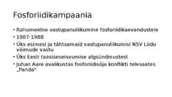 Eesti Vabariigi taasiseseisvumine #6