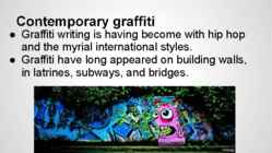 Graffiti ettekanne-inglise keel #3