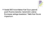 Karl suure impeerium #10
