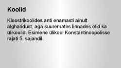 Bütsantsi haridus #3