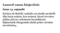 Eesti kirjakeele kujunemine #5