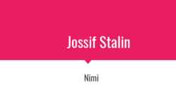 Jossif Stalin