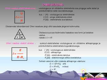 Alalisvooluahelad #2