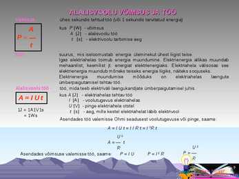 Alalisvooluahelad #10